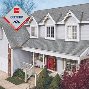 GAF Certified Roofing - click to view GAF residential roofing systems, shingles and warranties